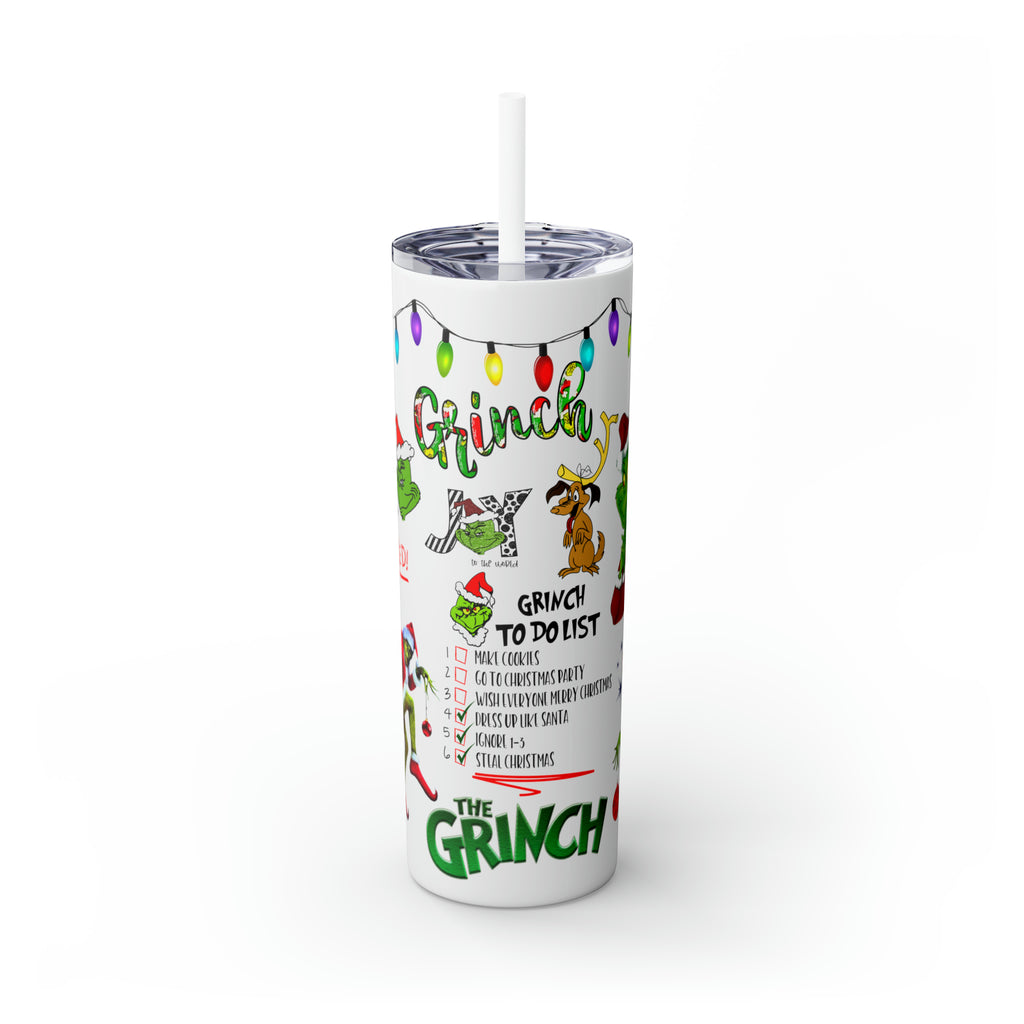 THE GRINCH who Stole Christmas 20 oz Skinny Tumbler