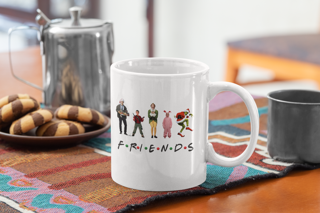 FRIENDS Christmas Mug 11oz OR 15oz