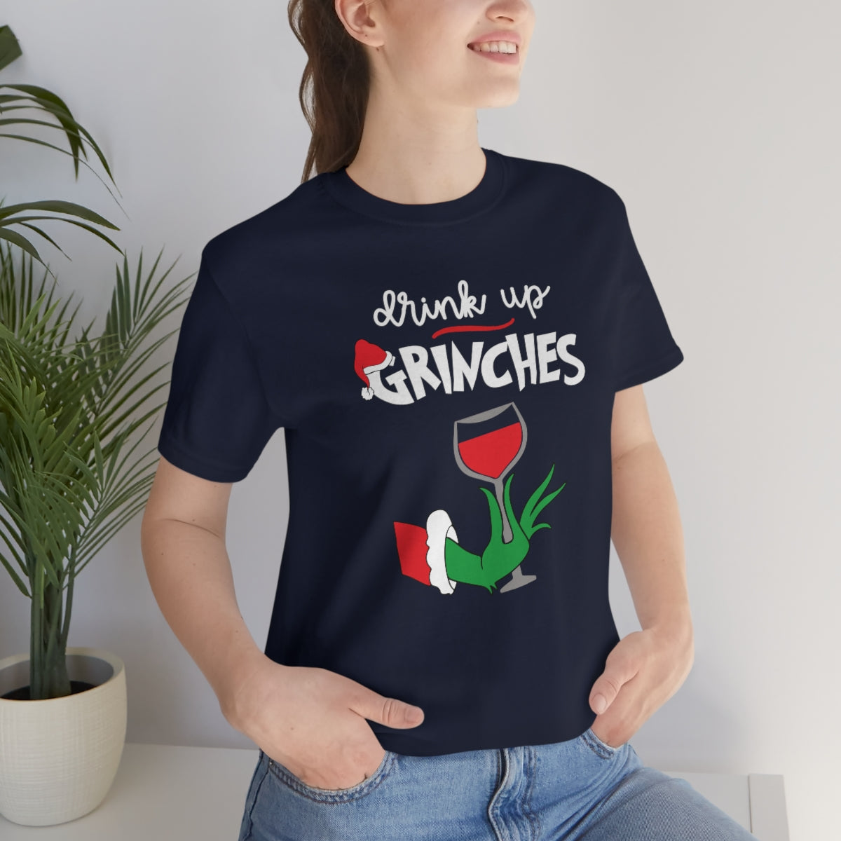 Drink up Grinches-Unisex Jersey Short Sleeve Tee