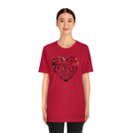 Friends Heart-Unisex Jersey Short Sleeve Tee