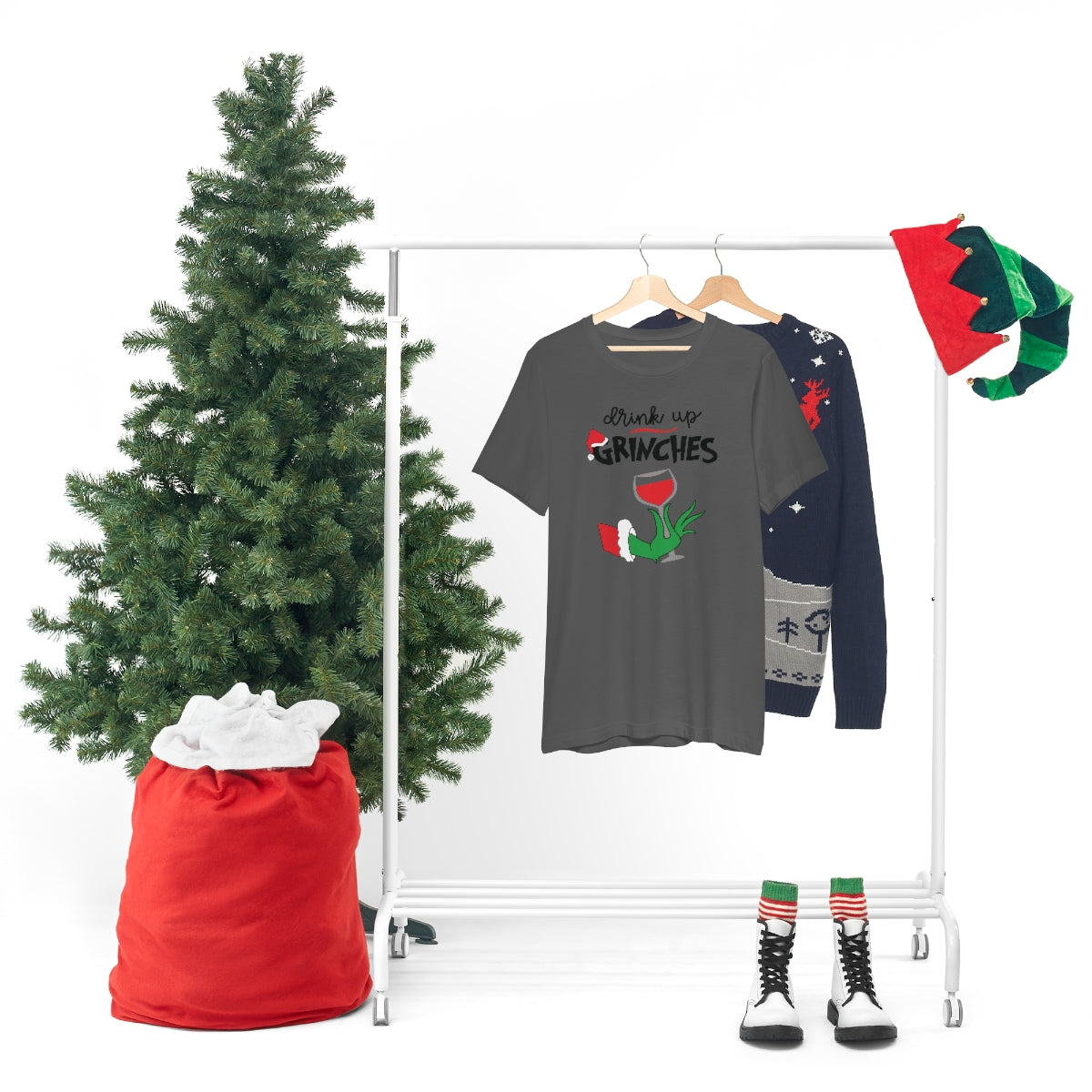 Drink up Grinches-Unisex Jersey Short Sleeve Tee