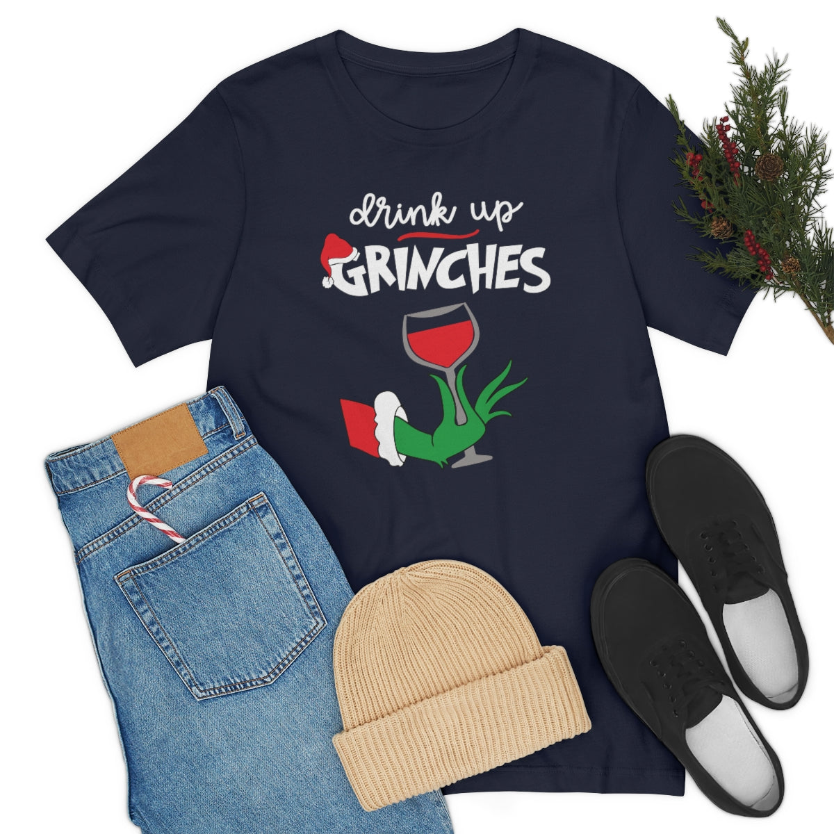 Drink up Grinches-Unisex Jersey Short Sleeve Tee