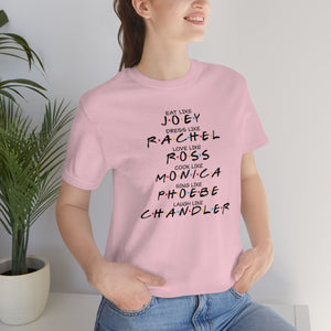 Eat like Joey-Unisex Jersey Short Sleeve Tee