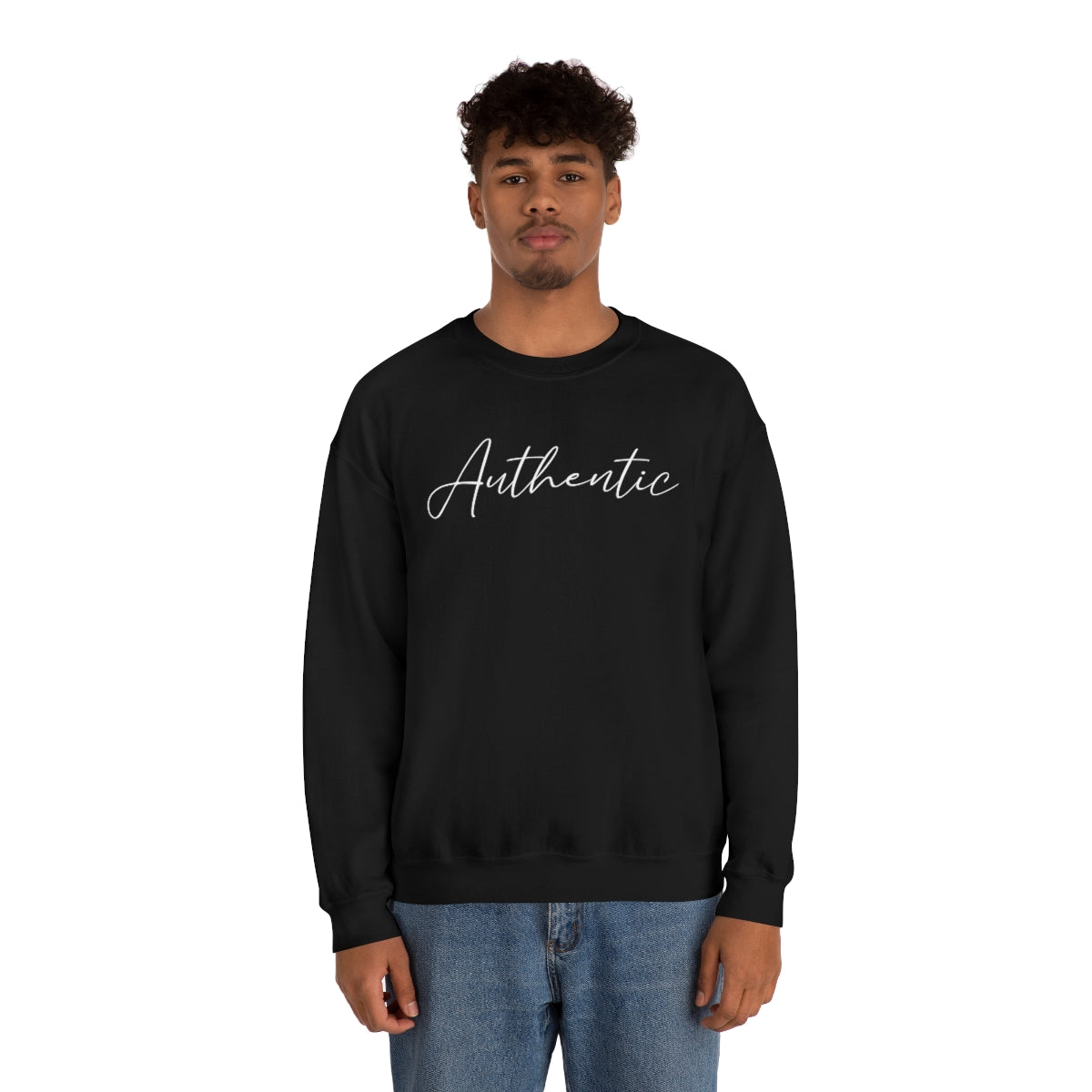 Authentic-Unisex Heavy Blend Crewneck Sweatshirt