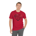 Friends Heart-Unisex Jersey Short Sleeve Tee