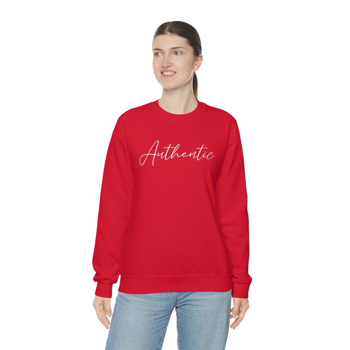 Authentic-Unisex Heavy Blend Crewneck Sweatshirt