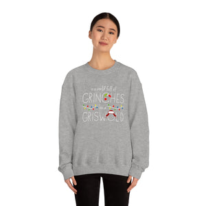 In a World Full of Grinches Be a Griswold Christmas Shirt-Unisex Heavy Blend Crewneck Sweatshirt