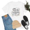 My favorite color is Christmas lights-Unisex Jersey Short Sleeve Tee