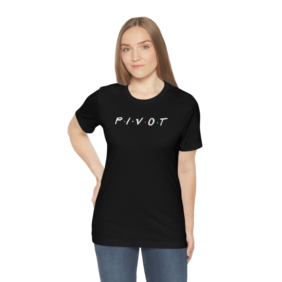Pivot-Unisex Jersey Short Sleeve Tee