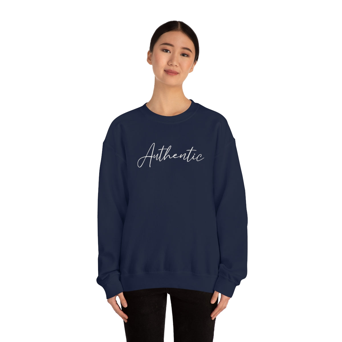 Authentic-Unisex Heavy Blend Crewneck Sweatshirt