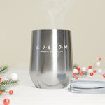 Custom Friends 12oz Insulated Wine Tumbler