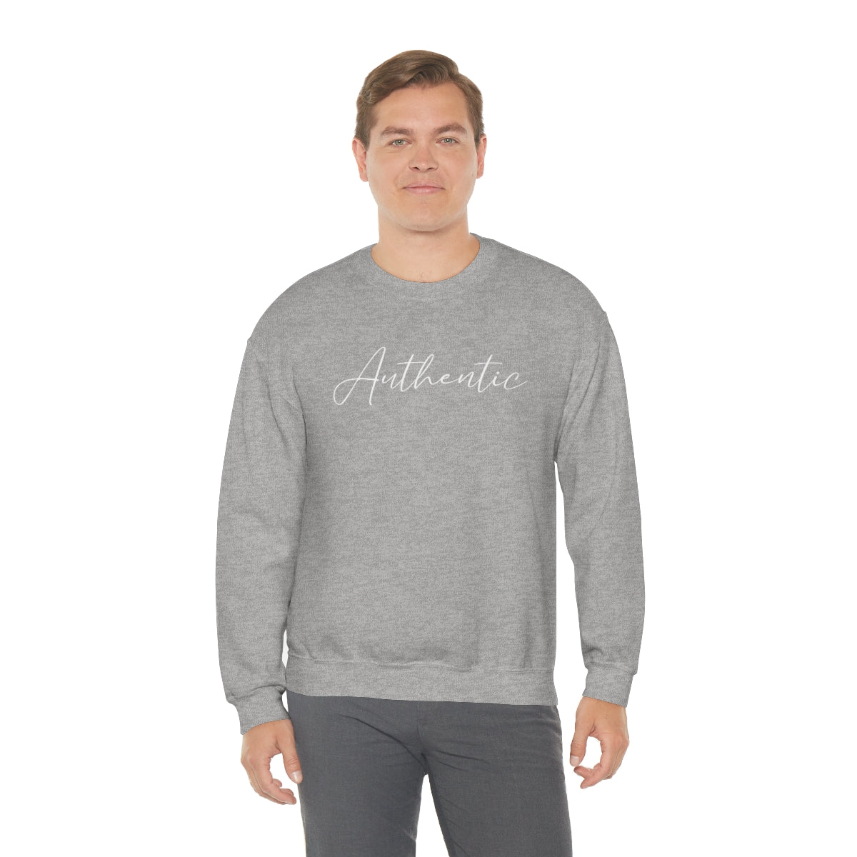 Authentic-Unisex Heavy Blend Crewneck Sweatshirt