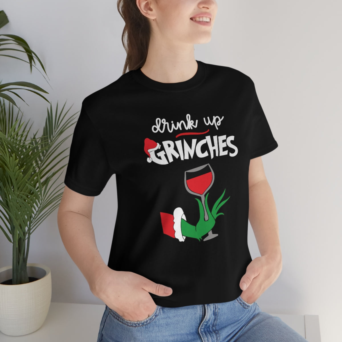 Drink up Grinches-Unisex Jersey Short Sleeve Tee