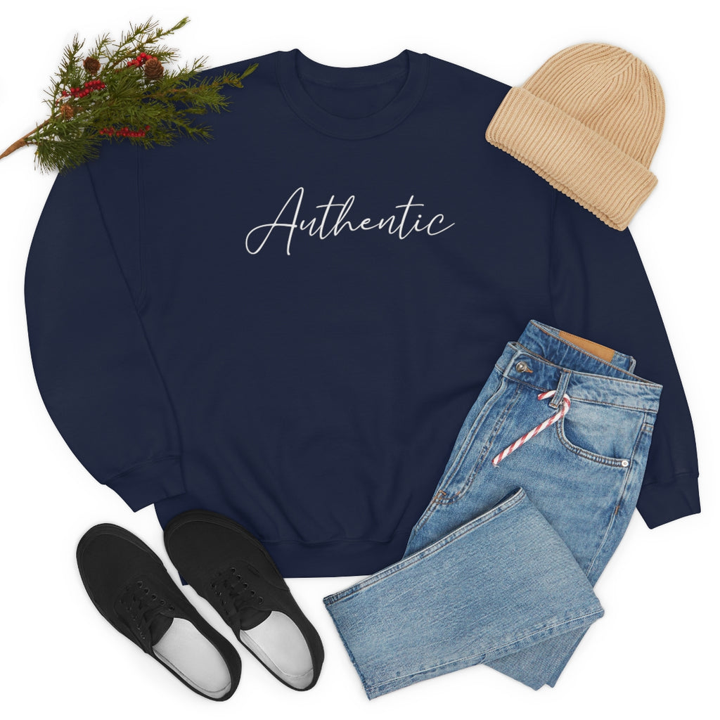 Authentic-Unisex Heavy Blend Crewneck Sweatshirt