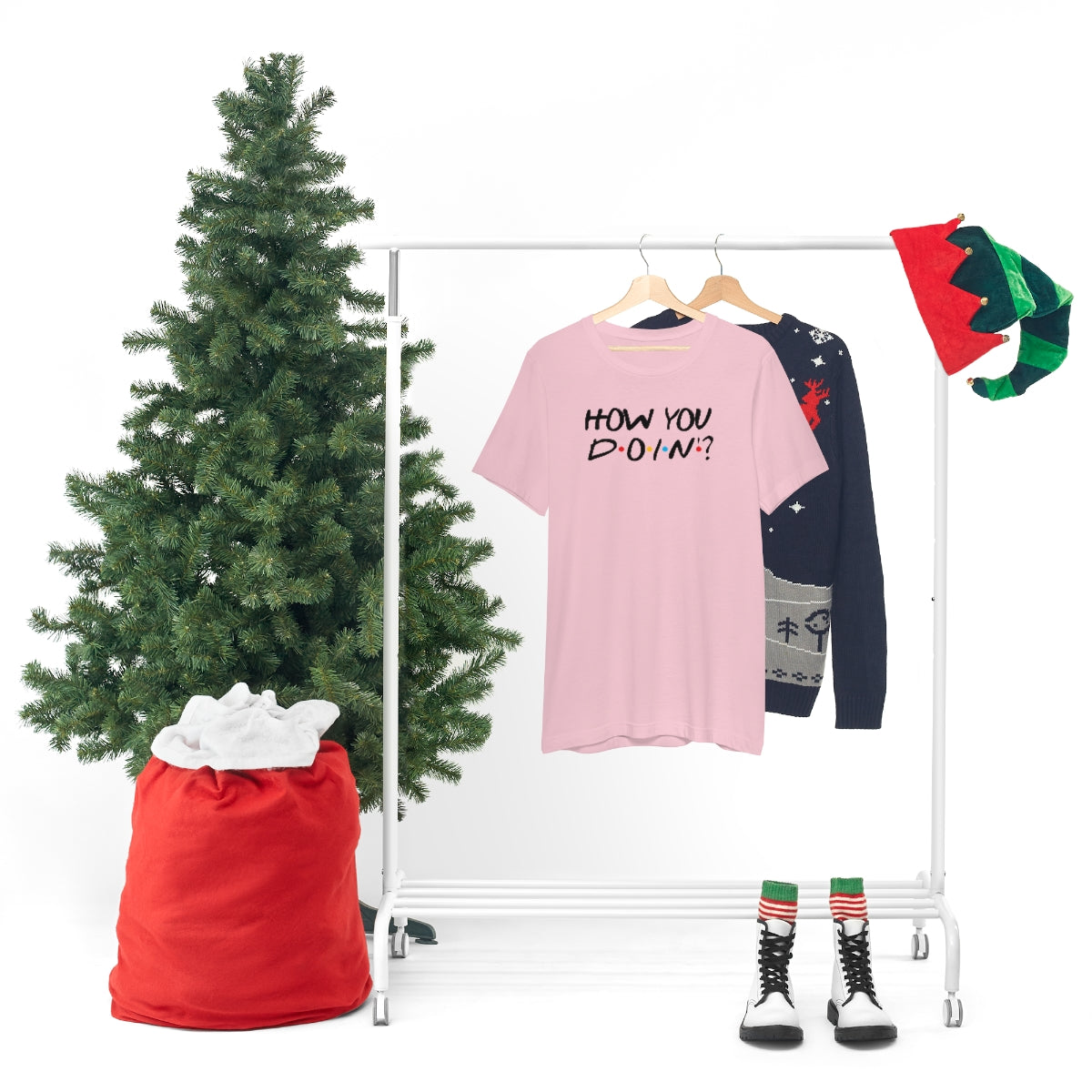 How you Doin'-Unisex Jersey Short Sleeve Tee