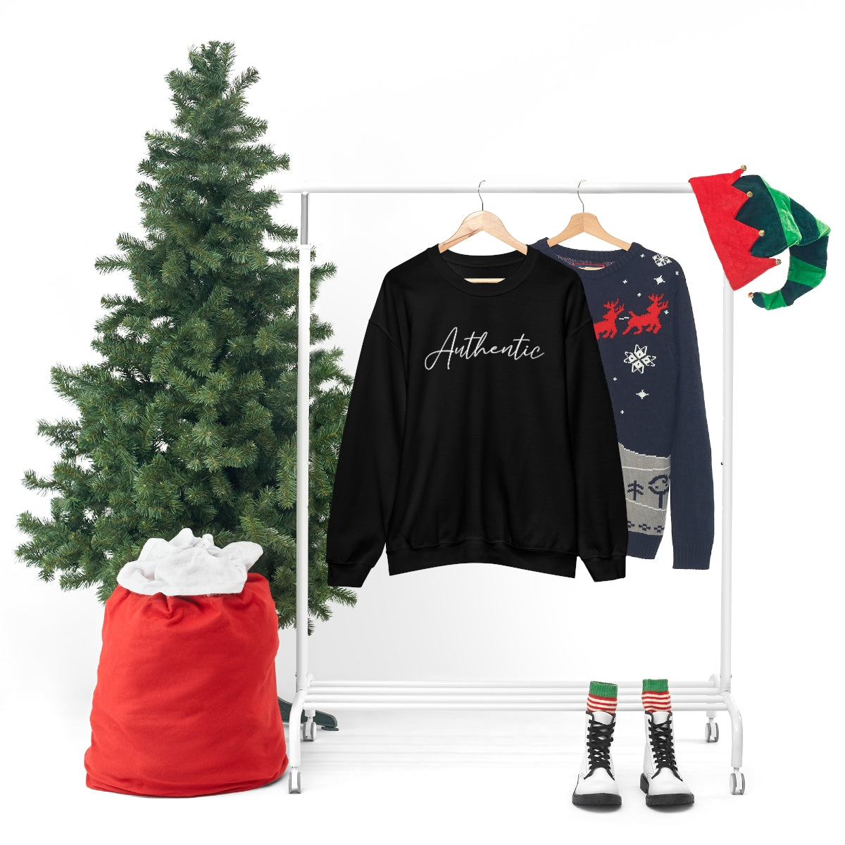 Authentic-Unisex Heavy Blend Crewneck Sweatshirt