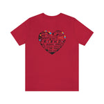 Friends Heart-Unisex Jersey Short Sleeve Tee
