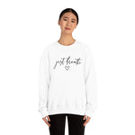 Just Breathe-Unisex Heavy Blend Crewneck Sweatshirt