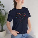 Friends Heart-Unisex Jersey Short Sleeve Tee