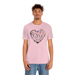 Friends Heart-Unisex Jersey Short Sleeve Tee