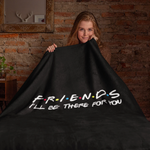 Custom Friends Sherpa Fleece Blanket