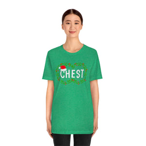 CHEST of CHEST/NUTS Couples Shirts-Unisex Jersey Short Sleeve Tee