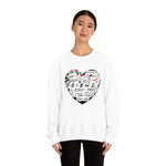 Friends Heart-Unisex Heavy Blend Crewneck Sweatshirt