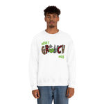Merry Grinch Mas Shirt-Unisex Heavy Blend Crewneck Sweatshirt