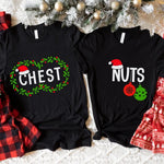 Nuts of Chest/Nuts Couples Shirts-Unisex Jersey Short Sleeve Tee-