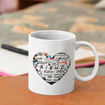Heart Friends Mug 11oz OR 15oz