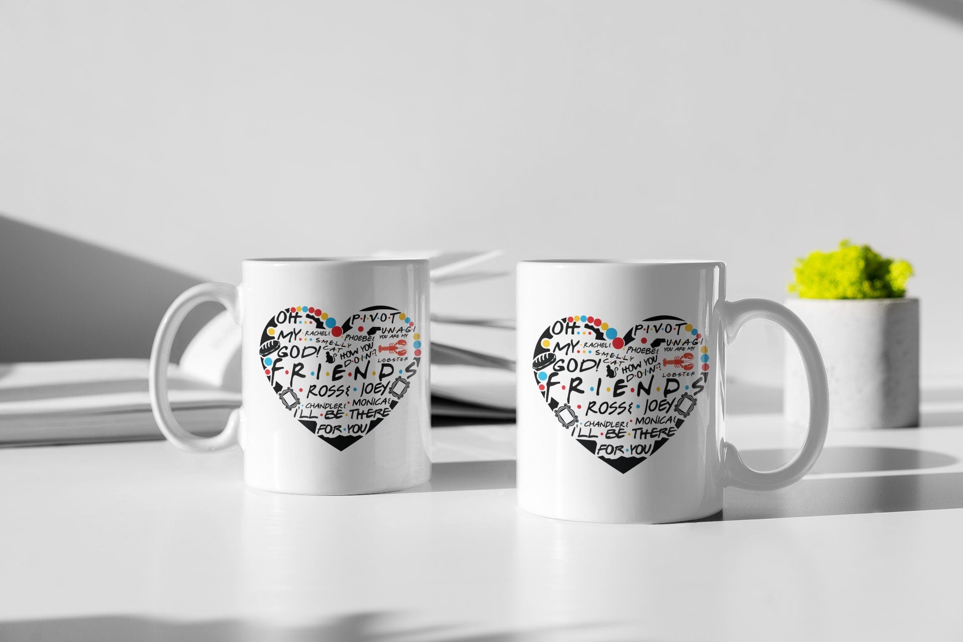 Heart Friends Mug 11oz OR 15oz