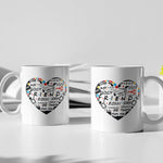 Heart Friends Mug 11oz OR 15oz